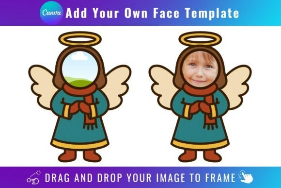 Angel Add Your Own Face Template: A Creative Guide