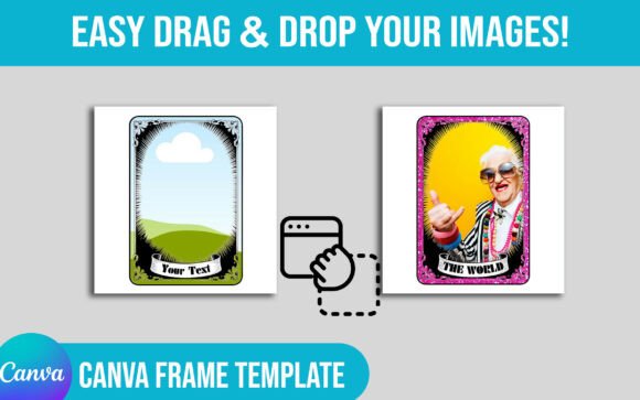 Design Your Own Tarot Deck: The Canva Frame Template