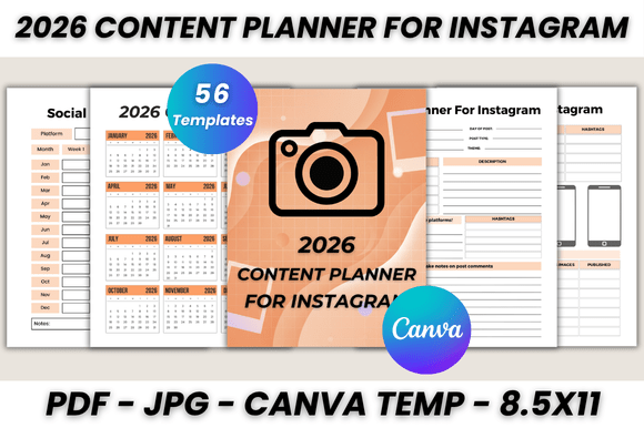 Master Your 2026 Instagram Strategy with This Canva Planner