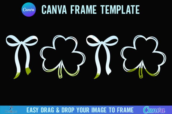 Patrick's Day Bow Clover Shamrock Canva: Design Festive Graphics