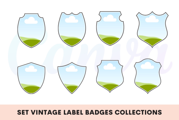 Set Vintage Label Badges Collections: Elevate Your Brand Instantly