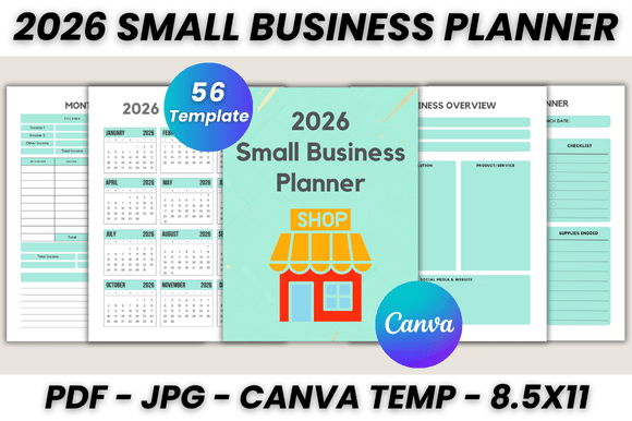 Streamline Your 2026 Business Operations with This Canva Planner
