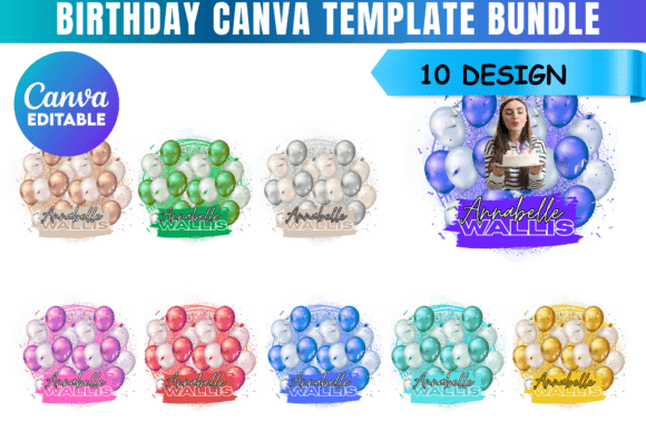 Unleash 90s Nostalgia with Easy Birthday Canva Templates